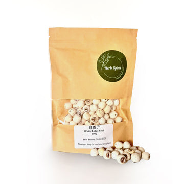 Dried White Lotus Seeds (Bai Lian Zi)