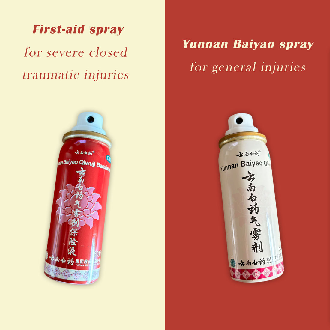 Yunnan Baiyao Aerosol Spray