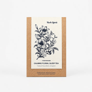 Calming Floral Sleep Tea| Lily, Jasmine & Rose (5 Pouches)