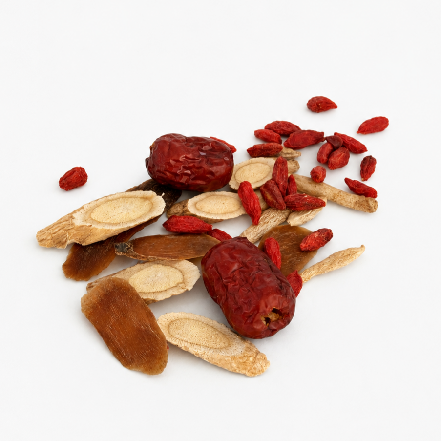 Natural Energy Tea| Red Ginseng, Astragalus & Goji Berry (5 Tea Pouches)