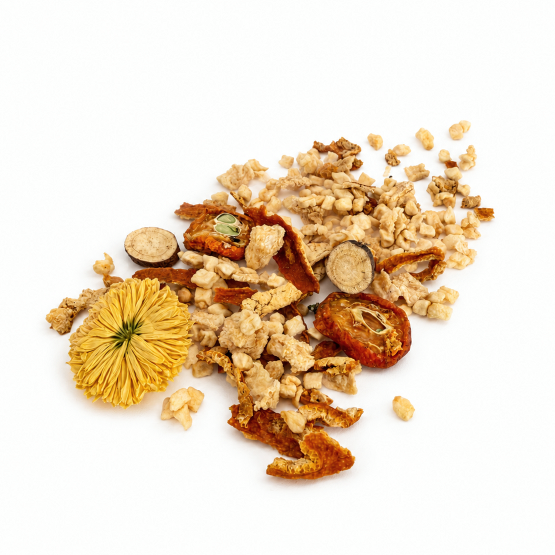 Golden Osmanthus Pear Tea| Kumquat & Tangerine Peel (5 Pouches)