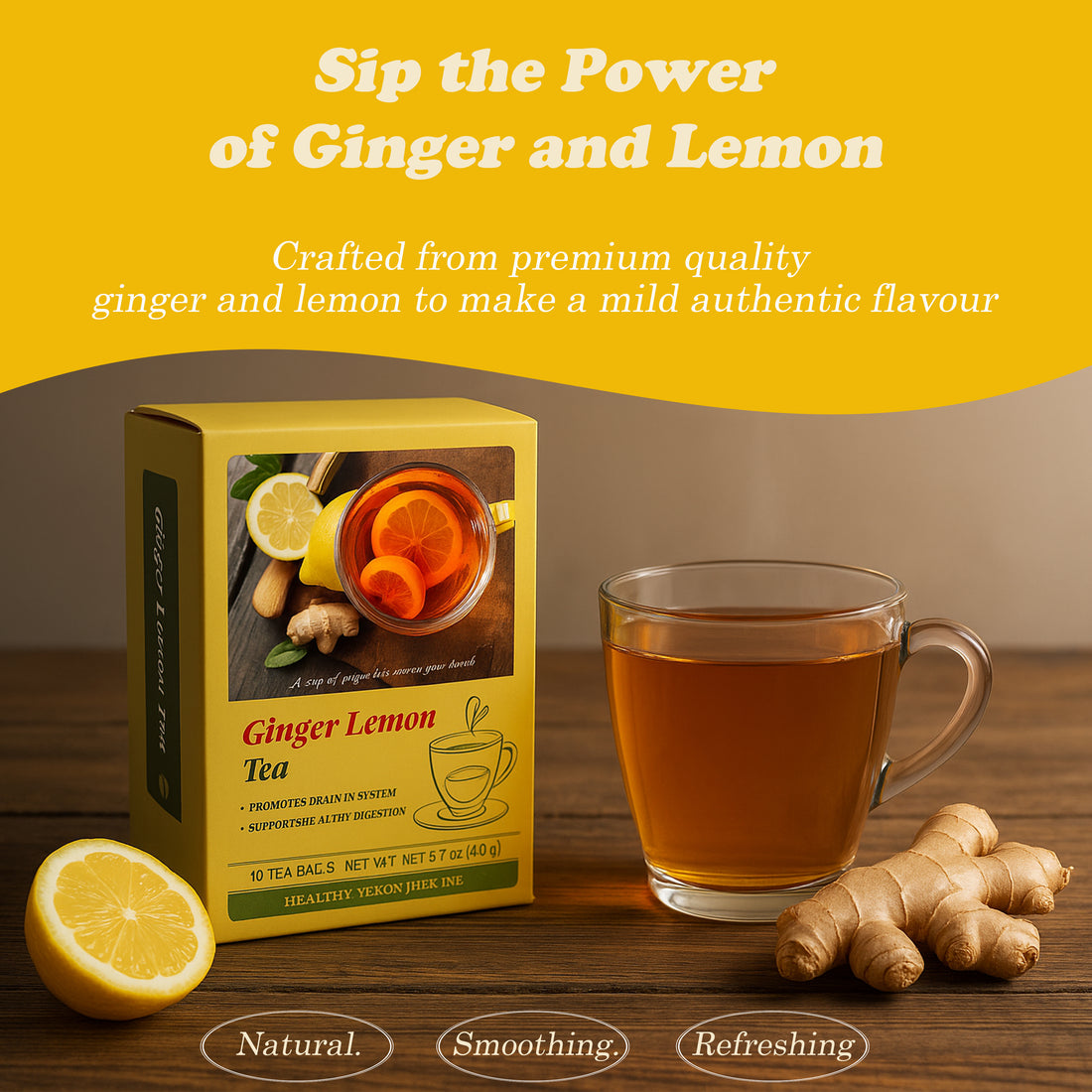 Ginger Lemon Tea
