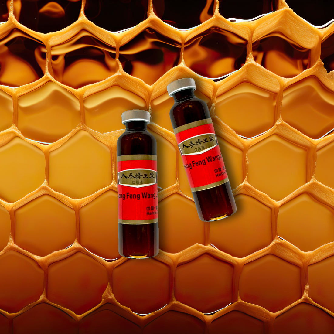 Red Panax Ginseng Royal Jelly Extract Liquid